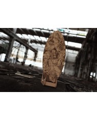 Deska za ravnotežje WOODBOARDS SURF Superheroes - COMPLETE