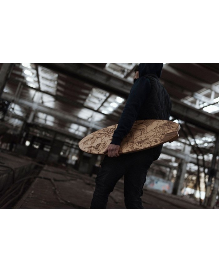 Balance board WOODBOARDS SURF Superheroes - TELJES