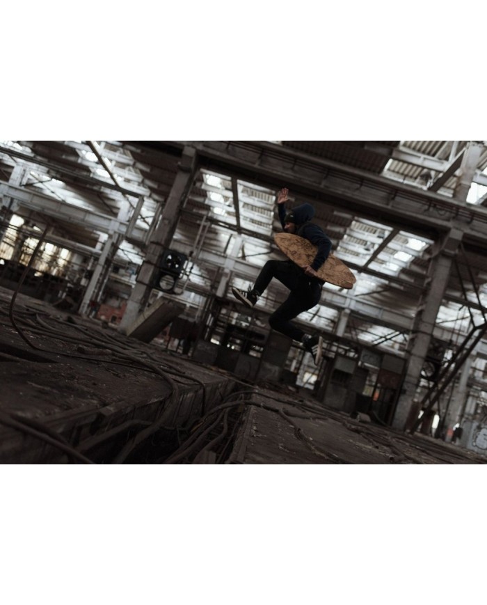 Deska za ravnotežje WOODBOARDS SURF Superheroes - COMPLETE