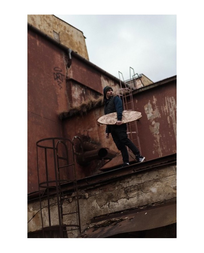 Balanční deska WOODBOARDS SURF Superheroes - KOMPLETNÍ