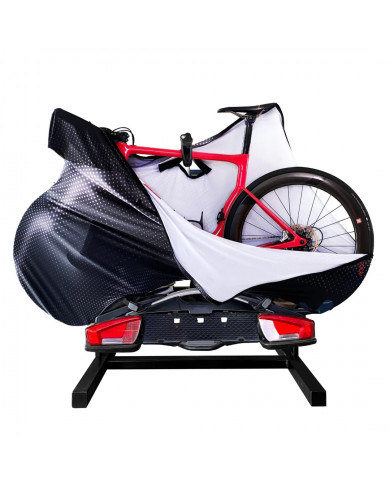 Velosock CARBON BLACK bicycle transport cover