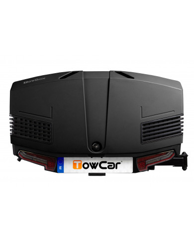 Towbox CAMPER V3 Urban Black LONG box na ťažné zariadenie