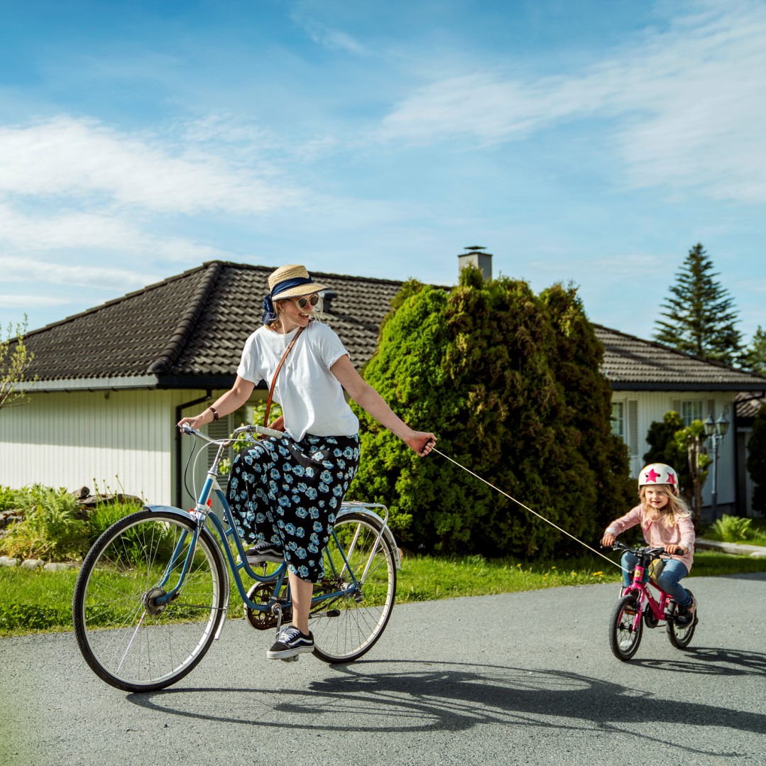 Navijak pre detský bicykel-červený.jp